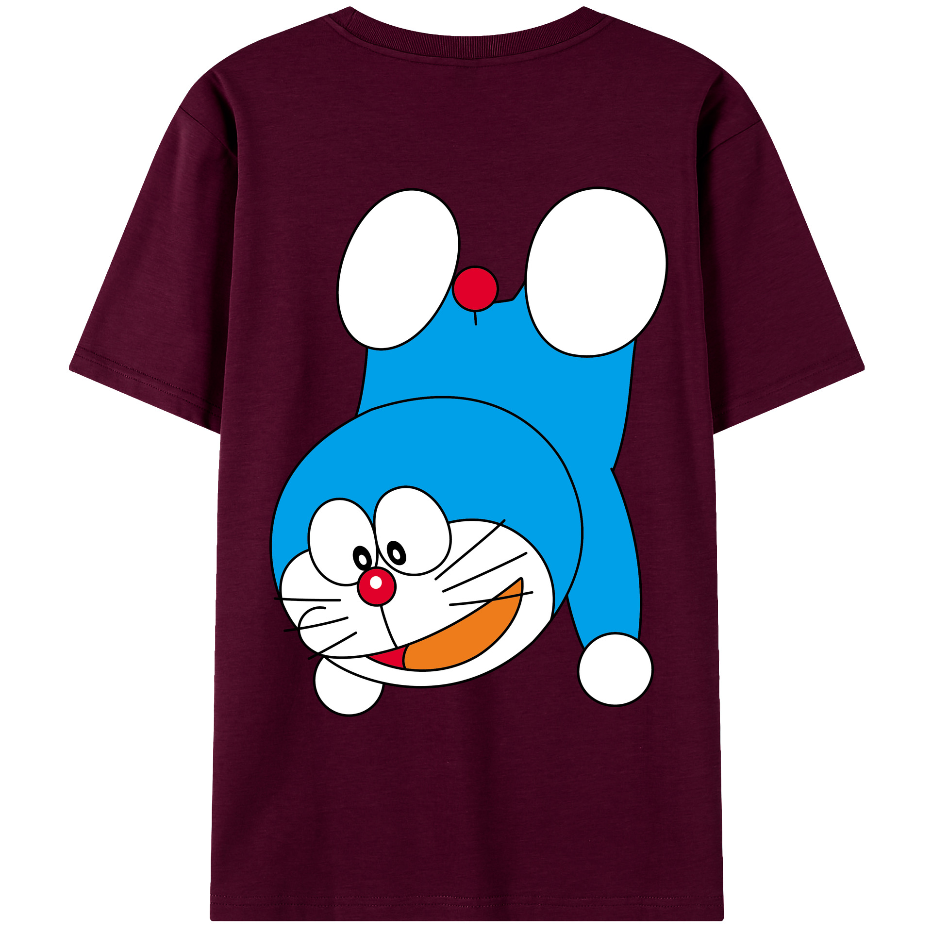 （画像用） ドラえもん Doraemon レディース半袖Tシャツ(バックプリント)